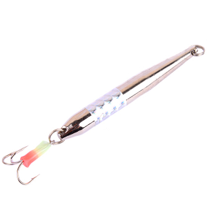 Пилькер Fladen Haken Fjords Silver/Silver Reflection 80 гр