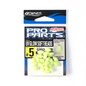 Бусины Owner UV Glow Soft Beads #5