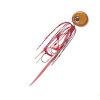 Jig Head Hamada Shokai Co. Blaze Curly CLA035 200g RD